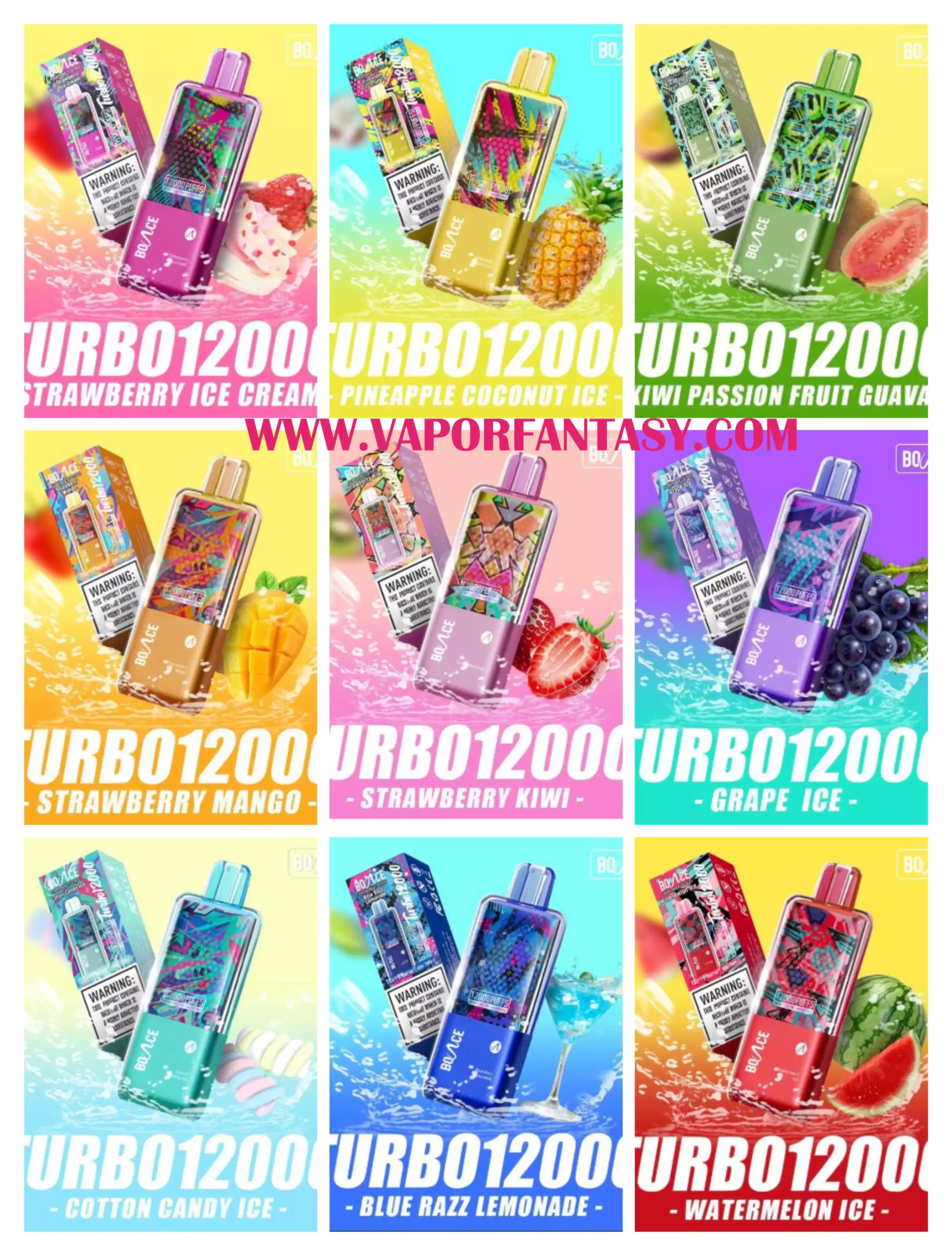 Bounce Turbo 12000 Disposable Vape at Wholesale Prices