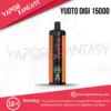 yuoto digi 15000 puffs disposable vape dubai flavors